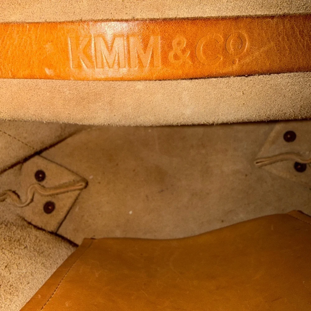 Elegant Brown Leather Tote Bag